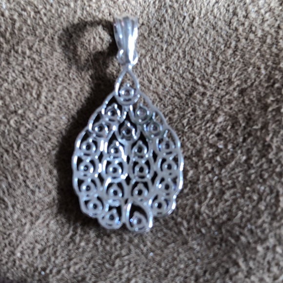 NWOT Sterling Silver Tanzanite Pendant - Picture 6 of 7